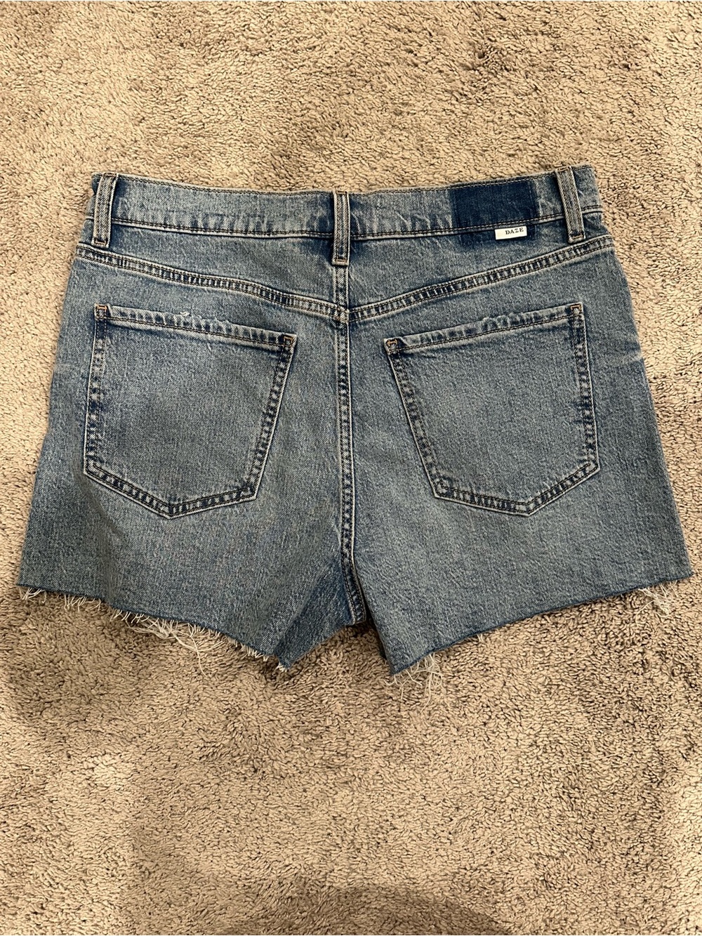 Daze Denim Shorts - Light Blue - Picture 2 of 2